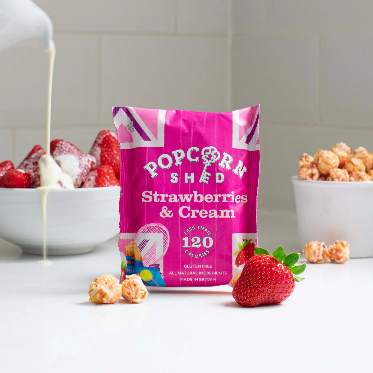 Strawberries &amp; Cream Popcorn