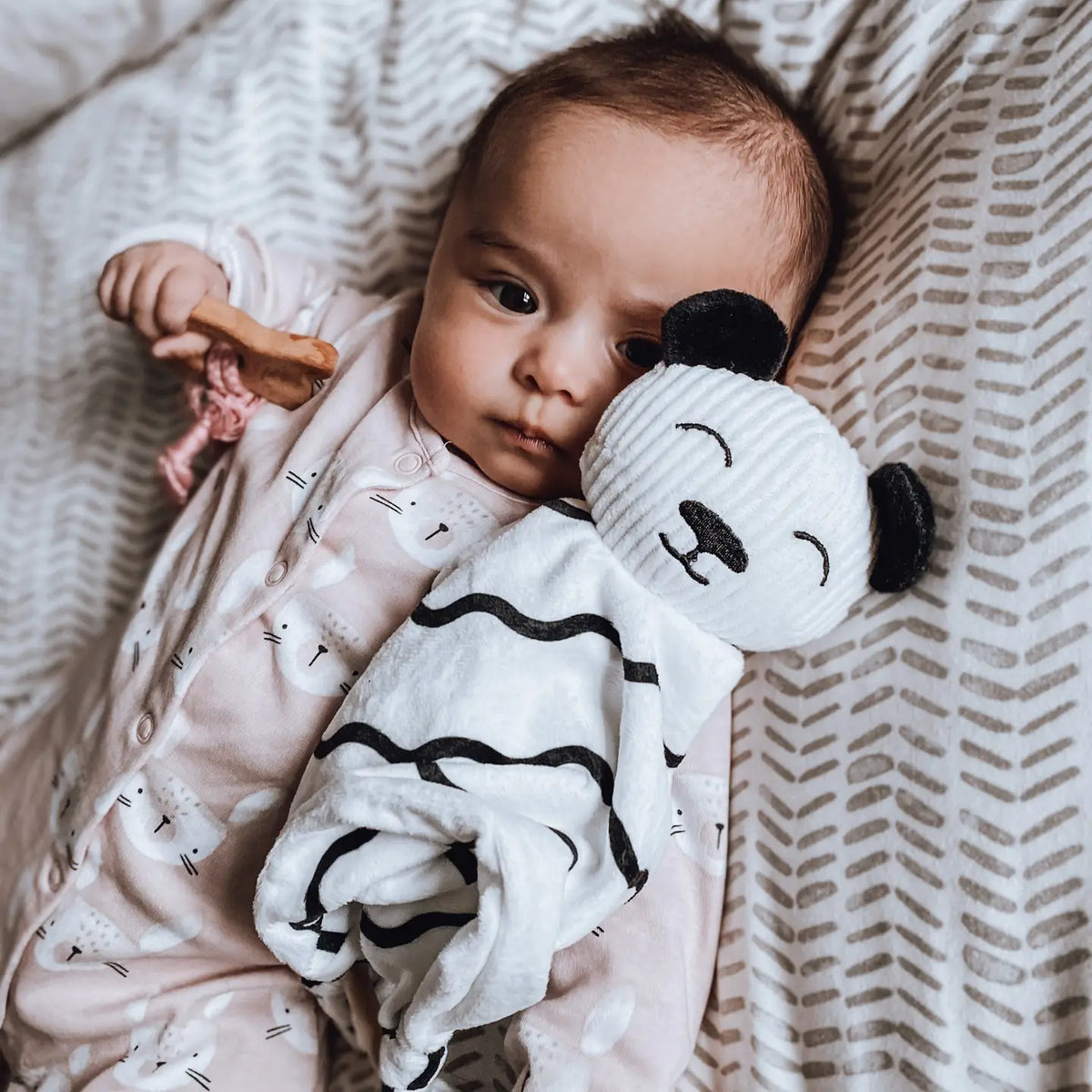 Panda Baby Comforter Toy