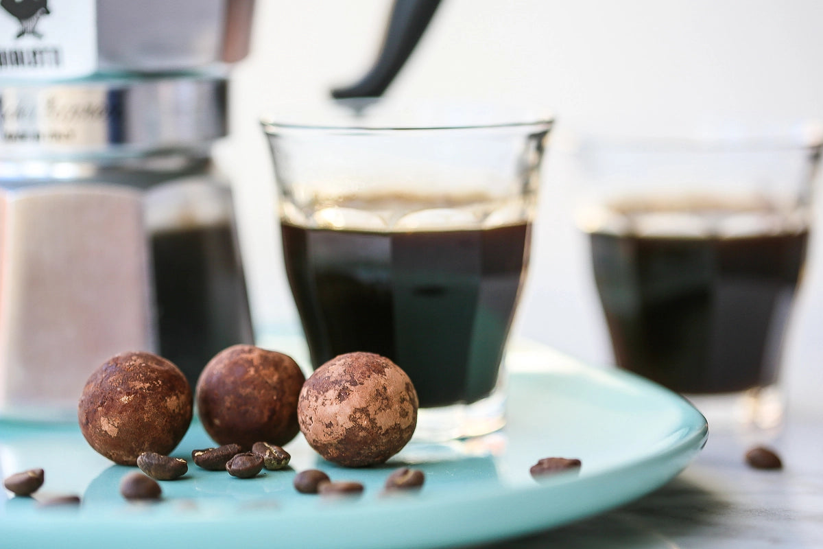 Coffee Oat Protein Balls