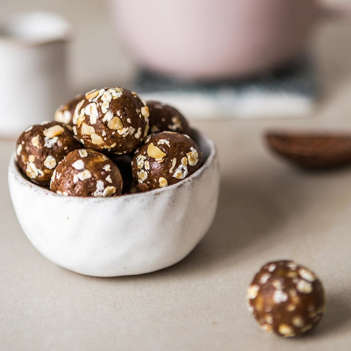 Coffee Oat Protein Balls