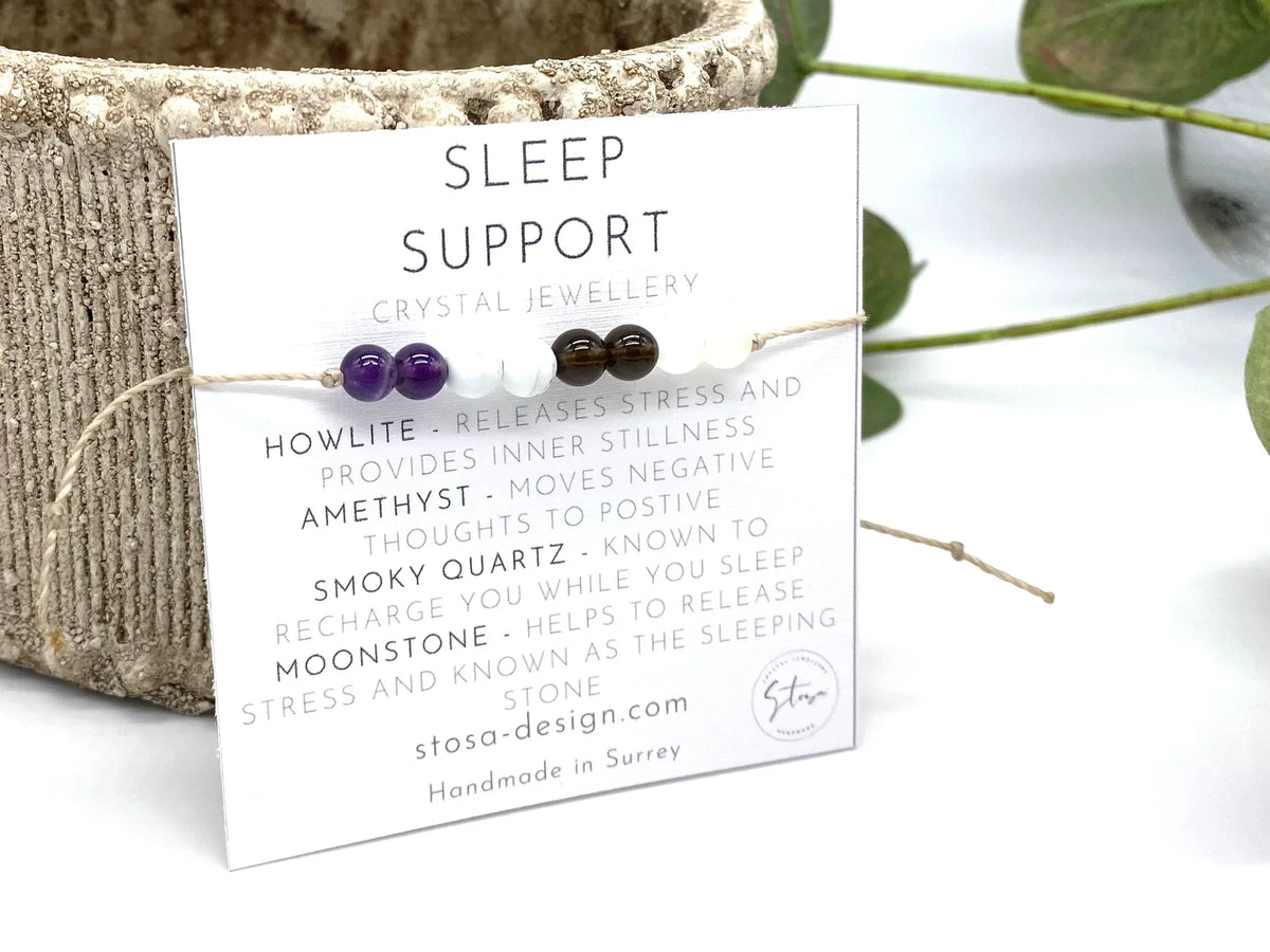 Sleep Support Crystal Bracelet