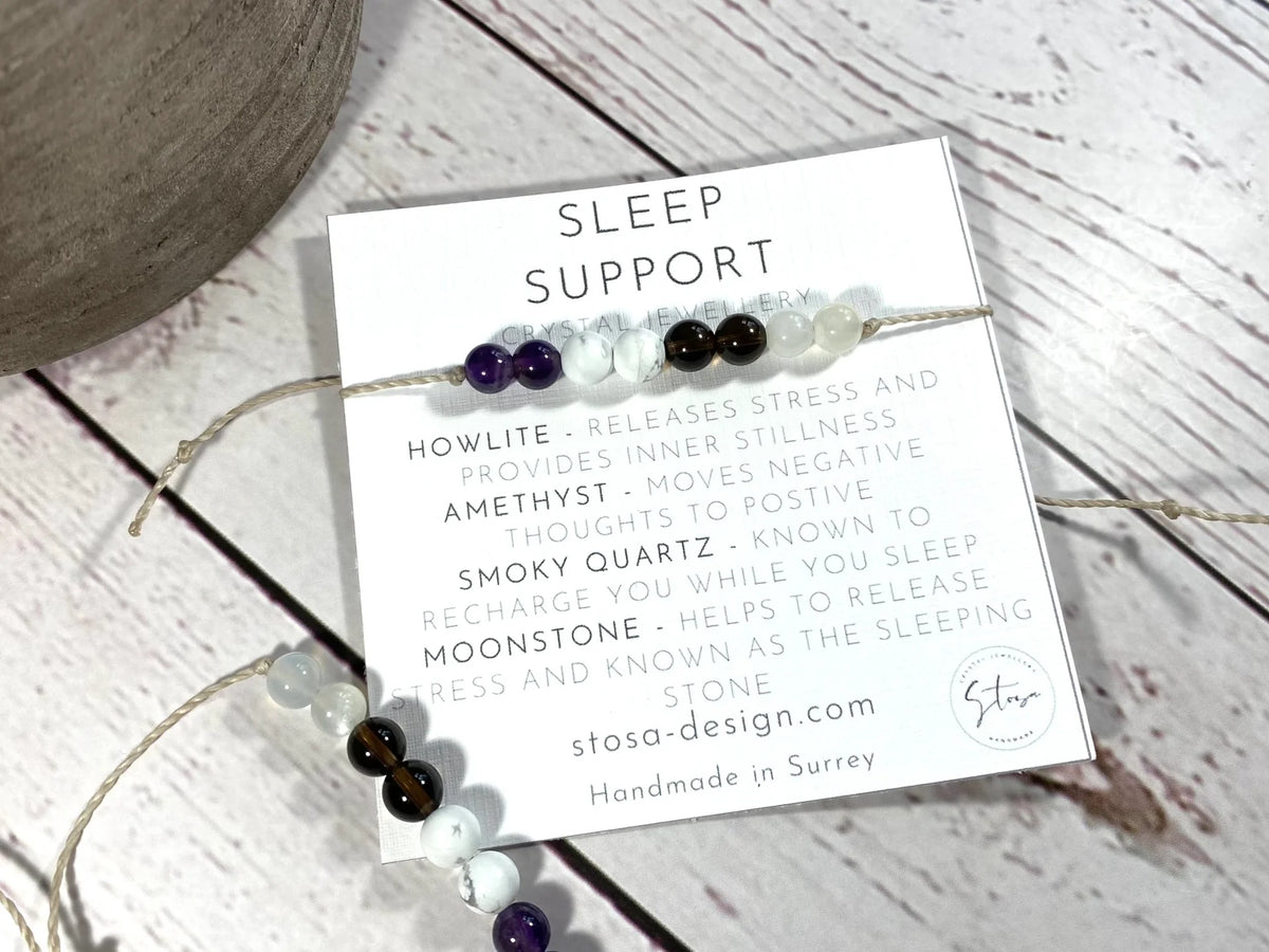 Sleep Support Crystal Bracelet