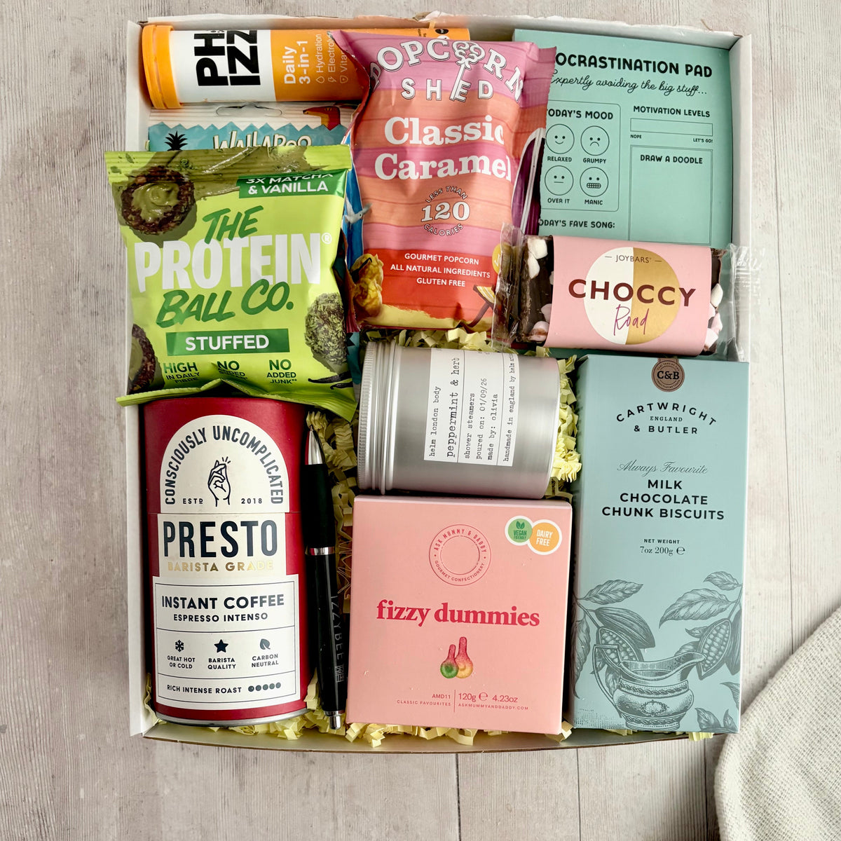 Student Care package in box