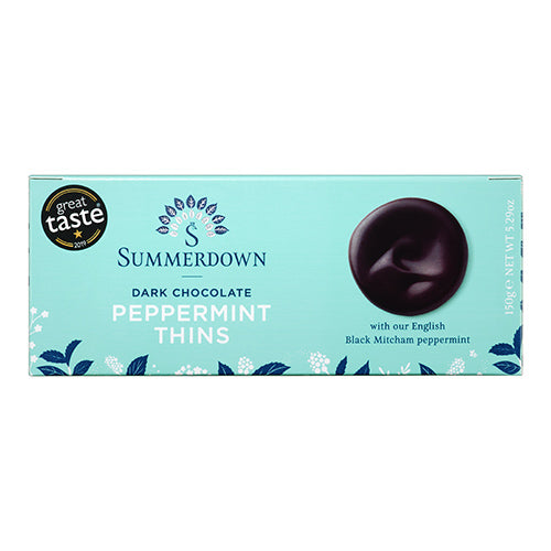 Dark Chocolate Peppermint Thins