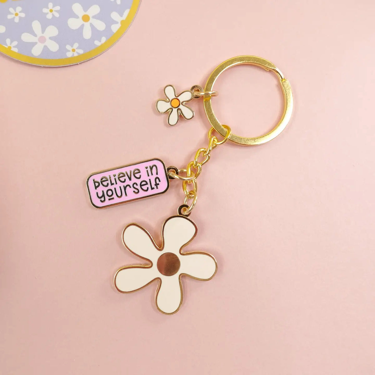 Believe in Yourself Keyring