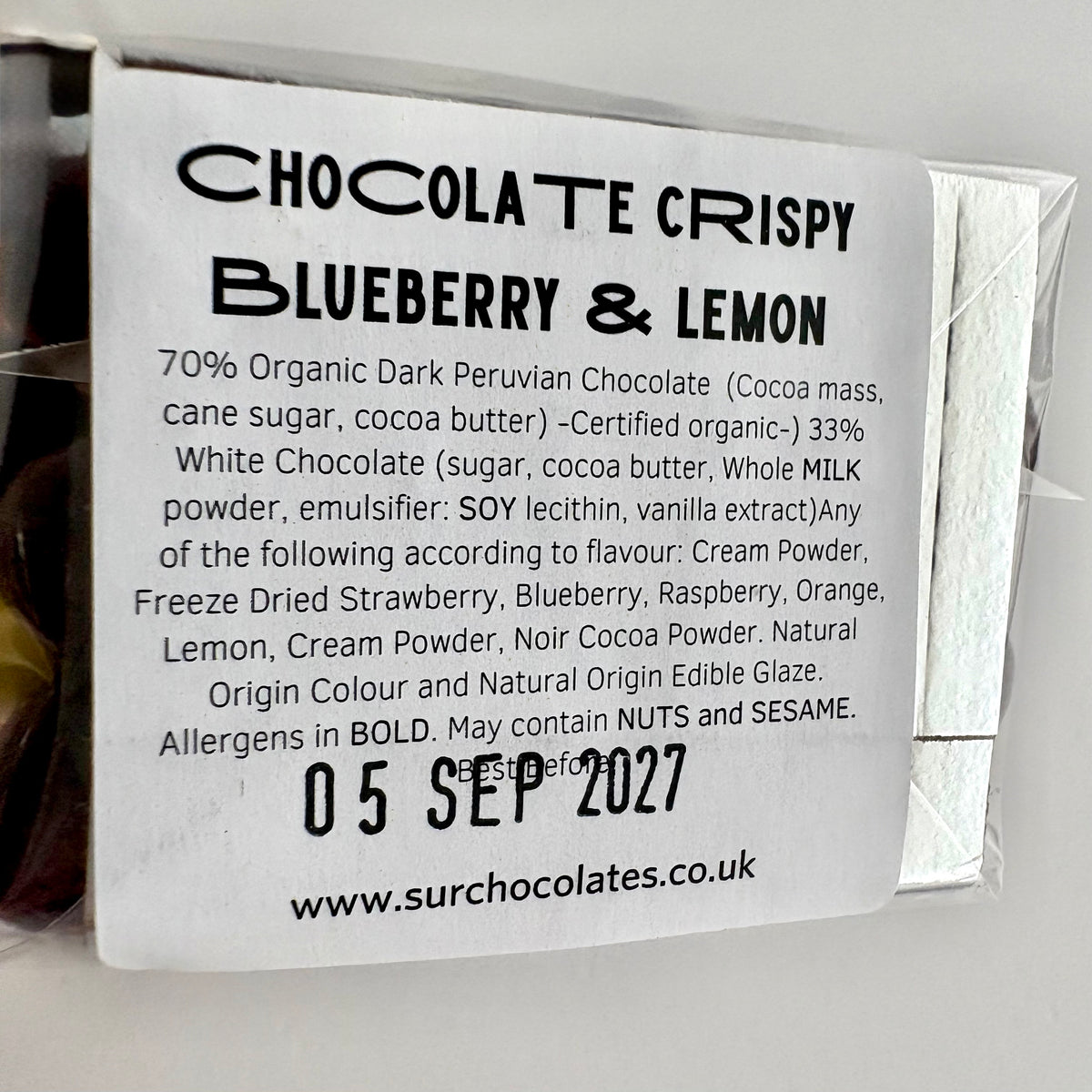 Lemon & Blueberry Crispy Dragees