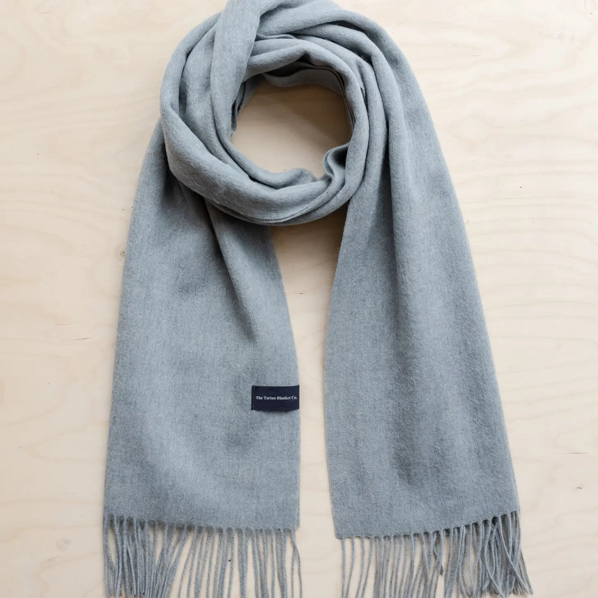 Cashmere Scarf - Light Grey Melange