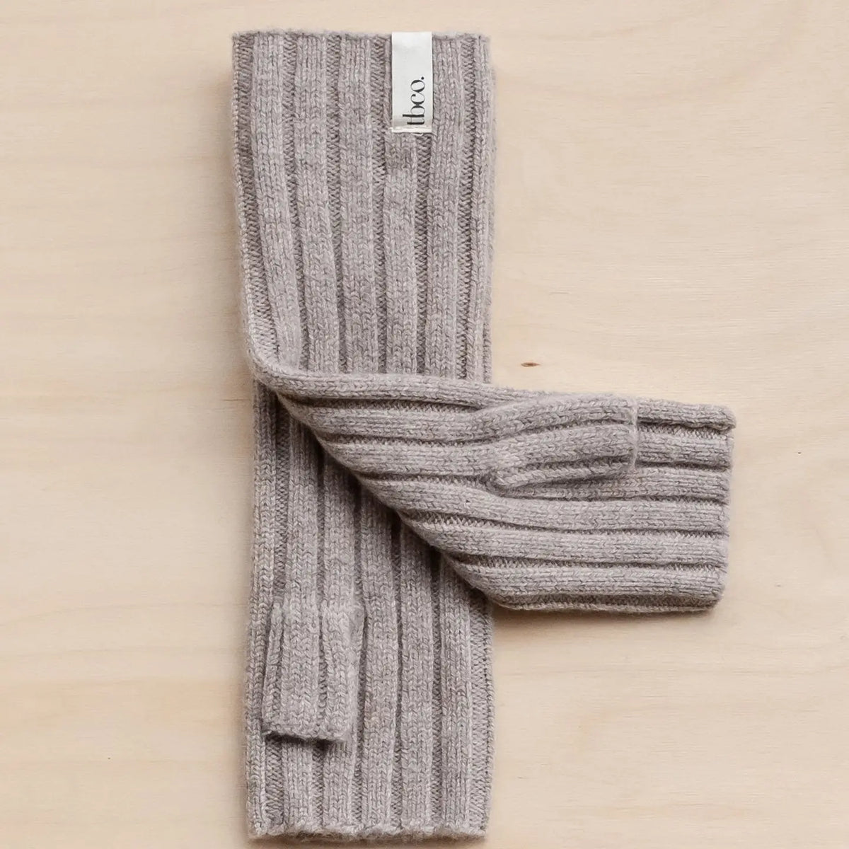 Cashmere Wrist Warmers - Oatmeal