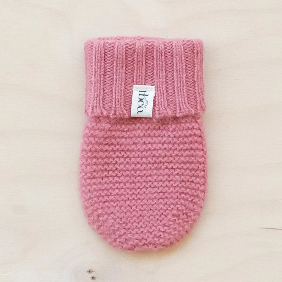 Baby Merino Mittens - Rose