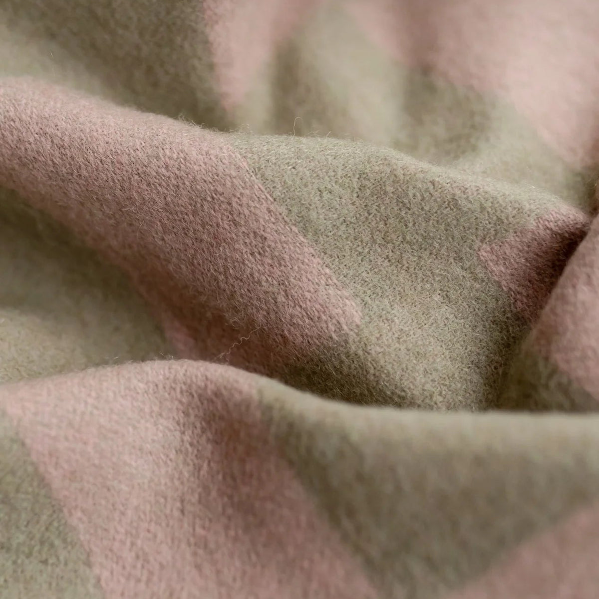 Children's Pink Checker Scarf