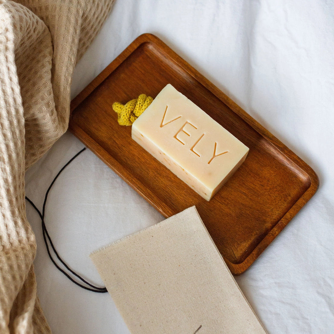 Natural Handmade Soap on a Rope