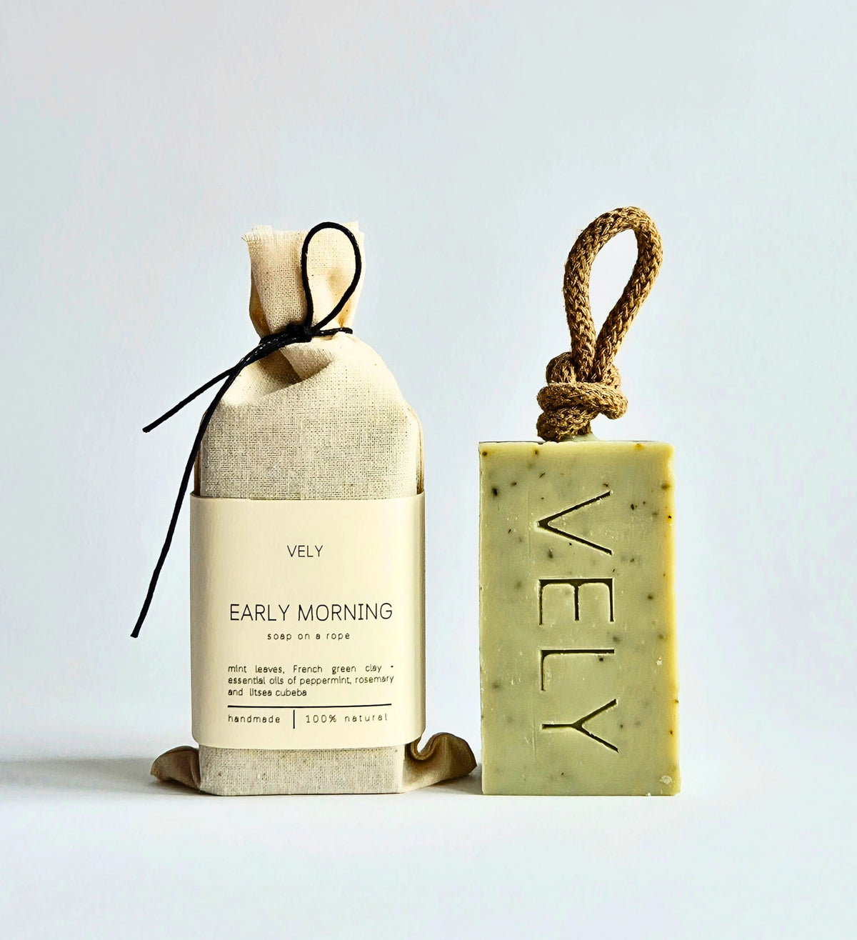Natural Handmade Soap on a Rope