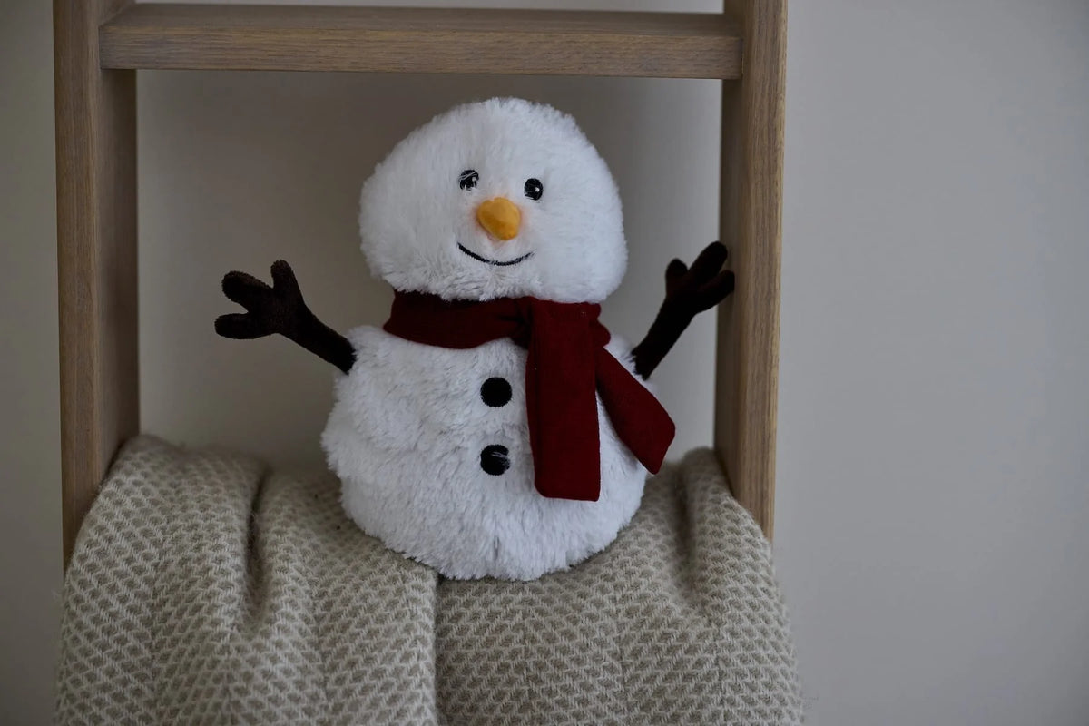 Heatable Cuddly Snowman