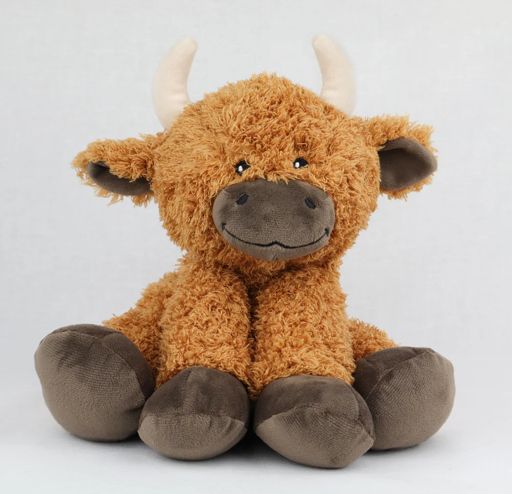 Heatable Cuddly Highland Cow