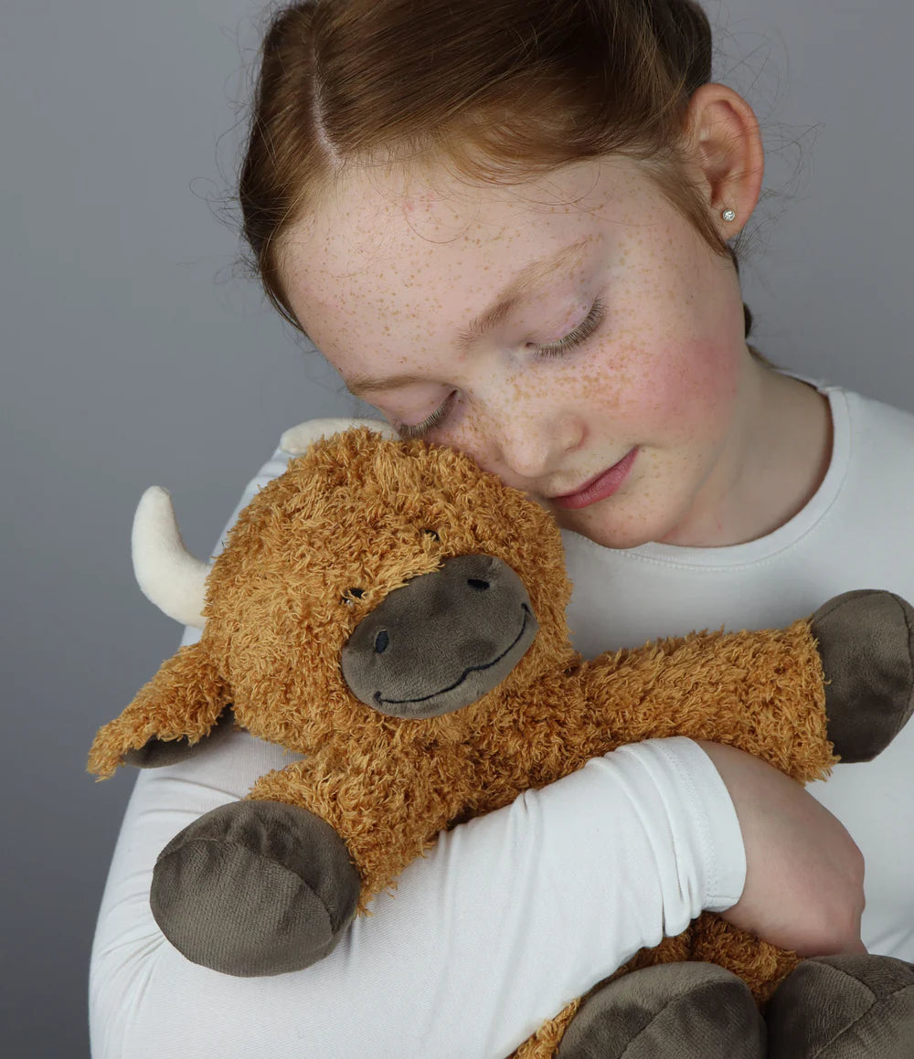 Heatable Cuddly Highland Cow