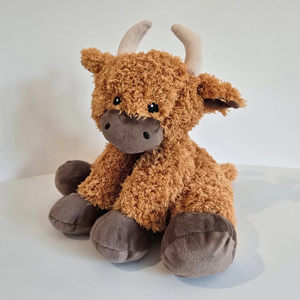 Heatable Cuddly Highland Cow