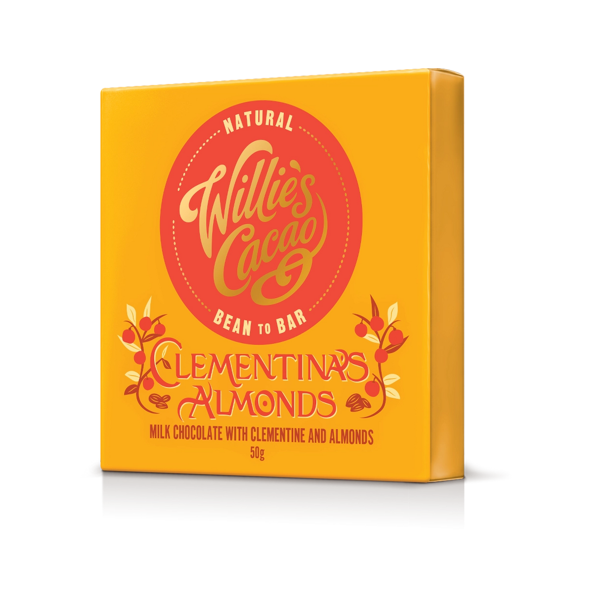 Clementine Almond Chocolate Bar