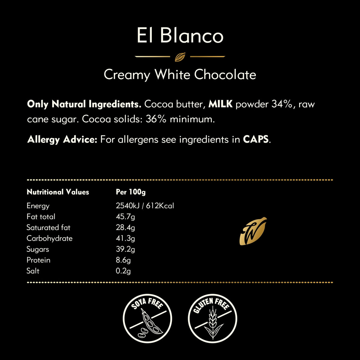 El Blanco Chocolate Bar