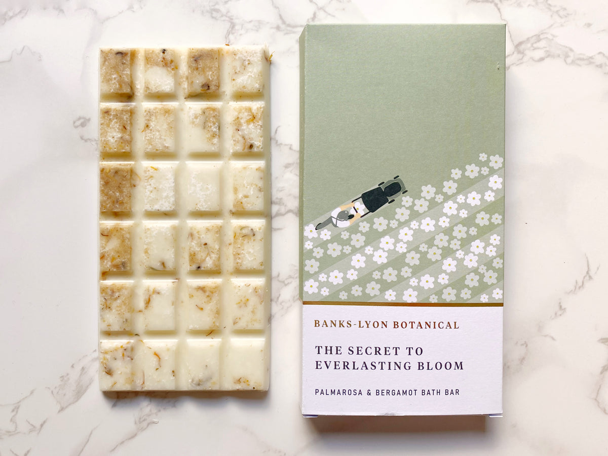 Bath Oil Bar - Palmarosa &amp; Bergamot