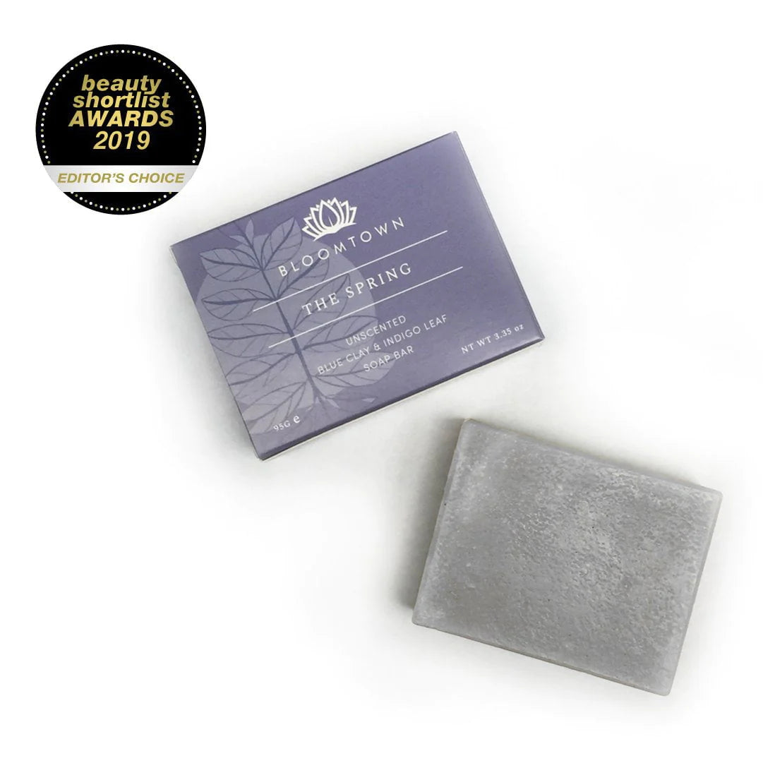 Blue Clay &amp; Indigo Nourishing Soap Bar - Unscented
