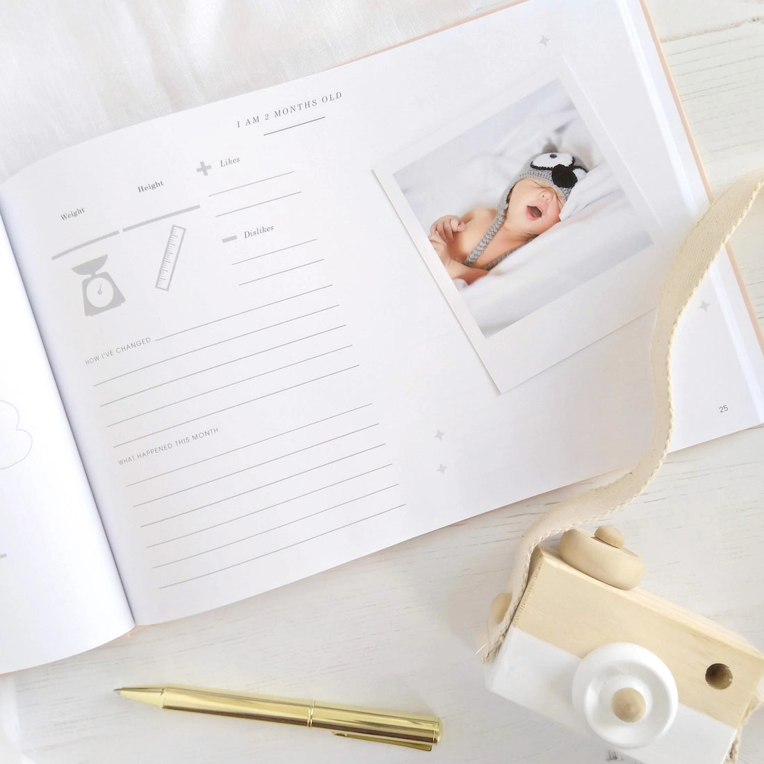 Woodland Baby Memory Journal
