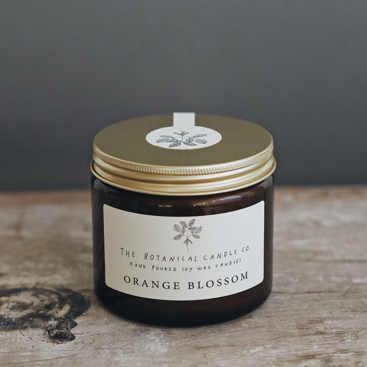Orange Blossom Scented Candle
