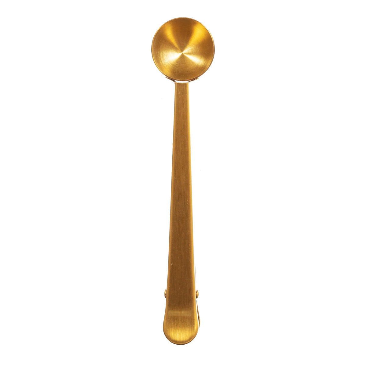 Coffee scoop clip