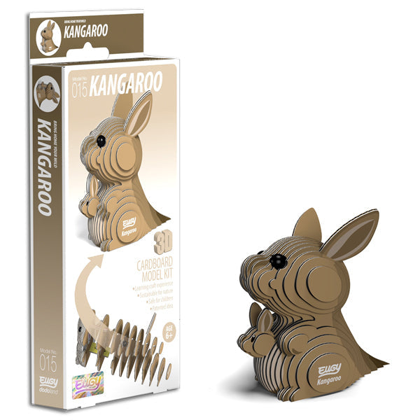 Raccoon 3D craft kit by Eugy
