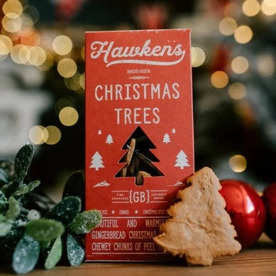 Mini christmas trees gingerbread