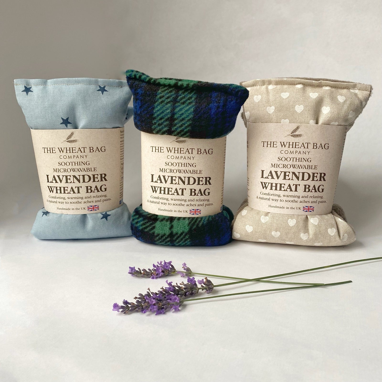 Wheatbag lavender options