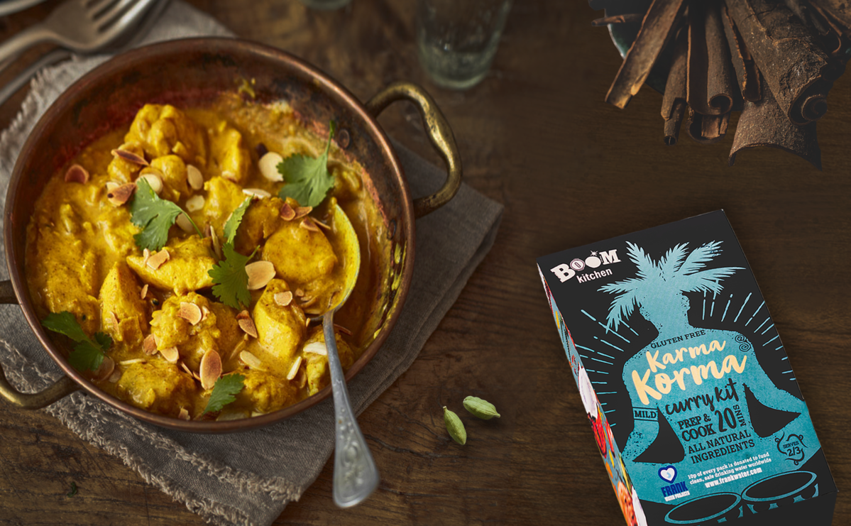 Karma Korma Curry Kit (Gl, D, V)