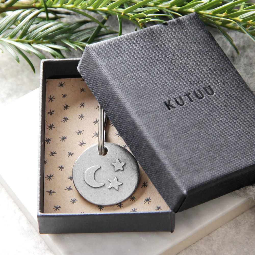 Love You to the Moon Keyring