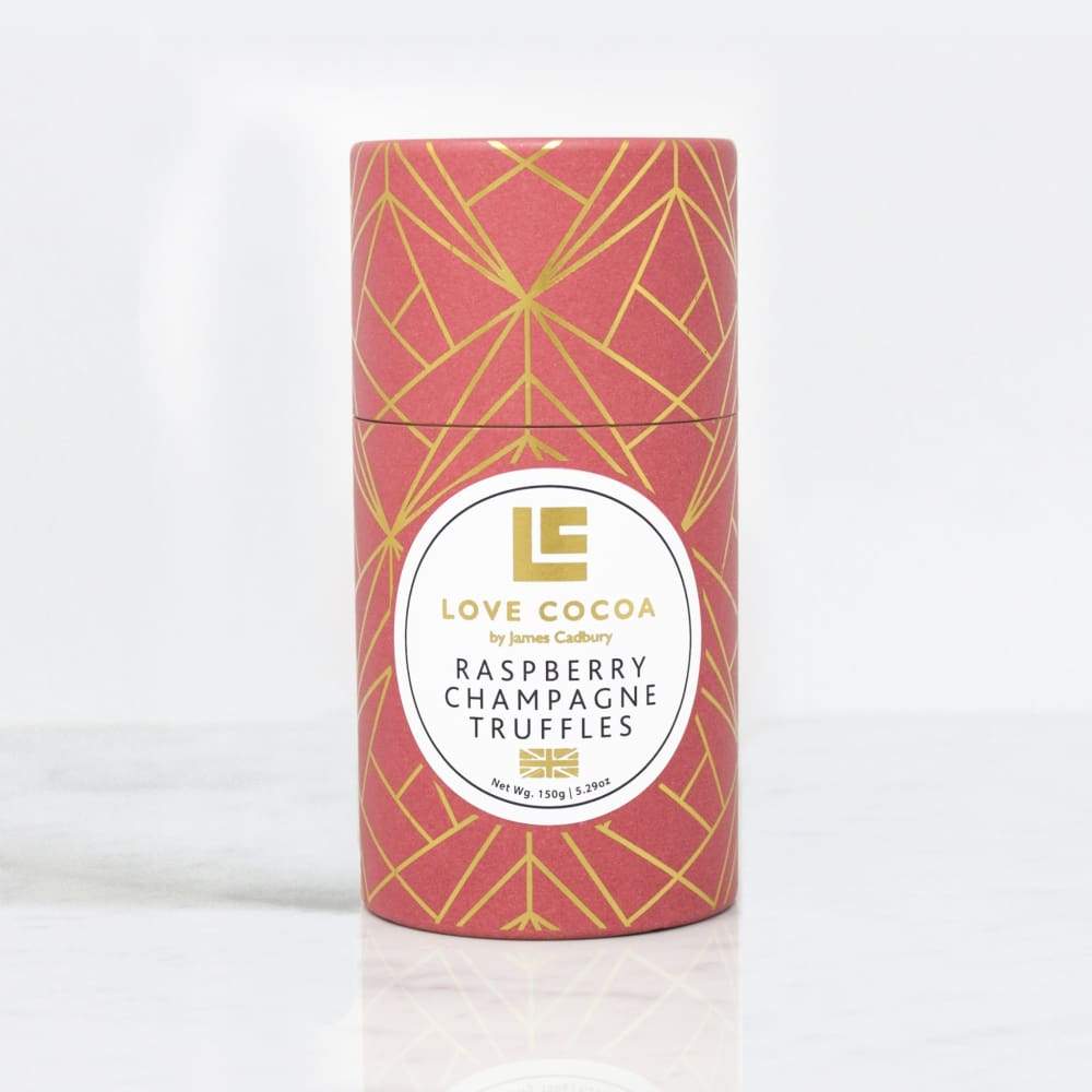 Raspberry Champagne Truffles (Gl)