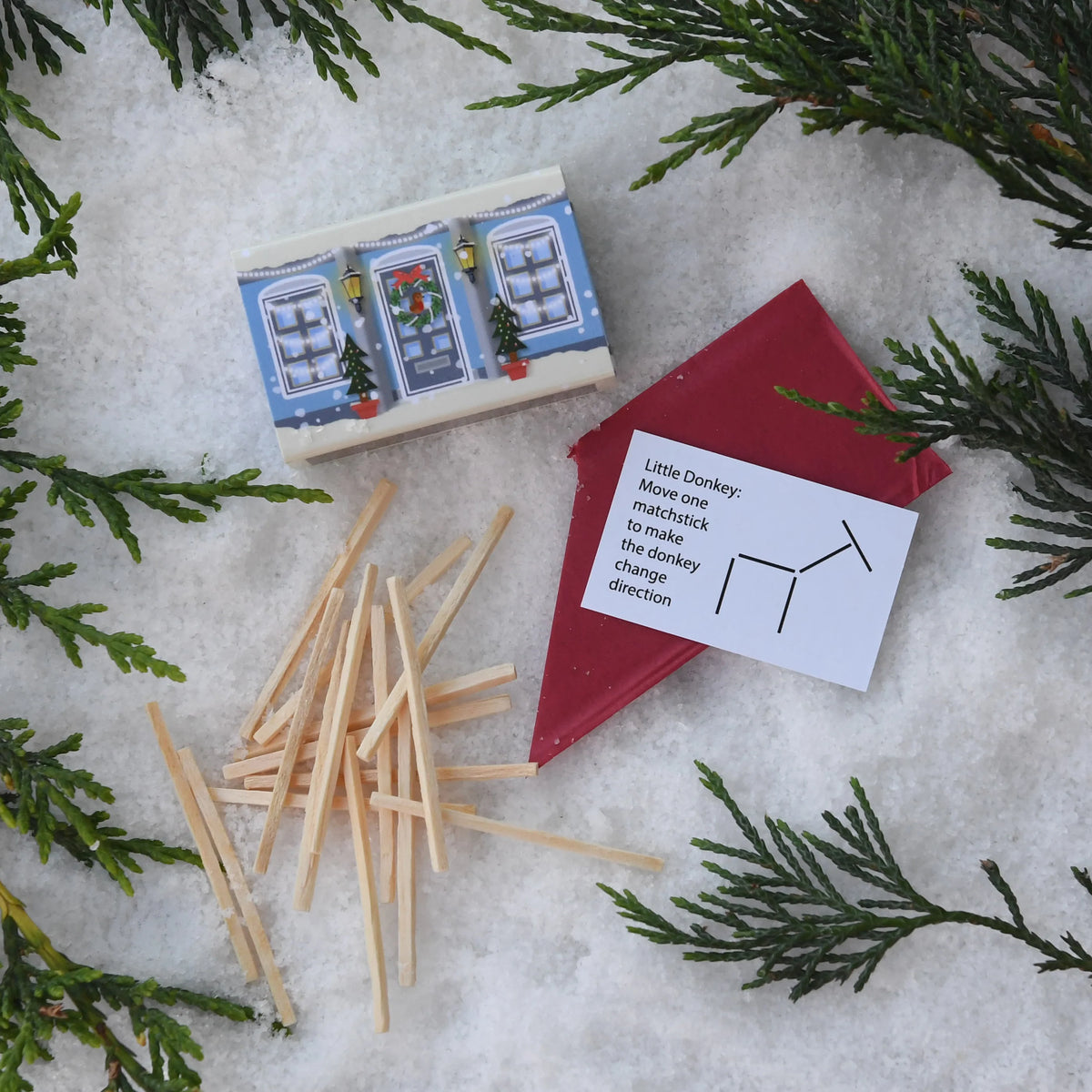 Village Matchstick Puzzles