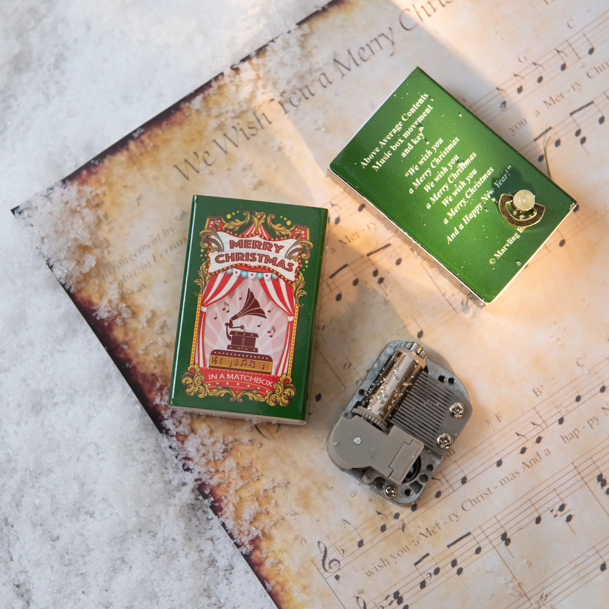 Christmas Music Matchbox