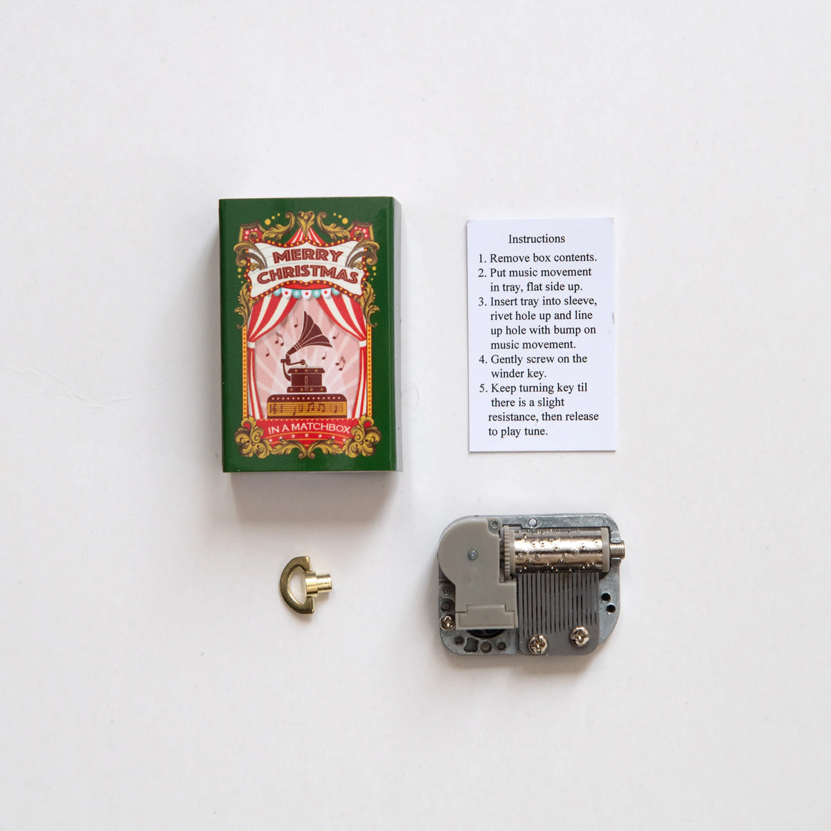 Christmas Music Matchbox