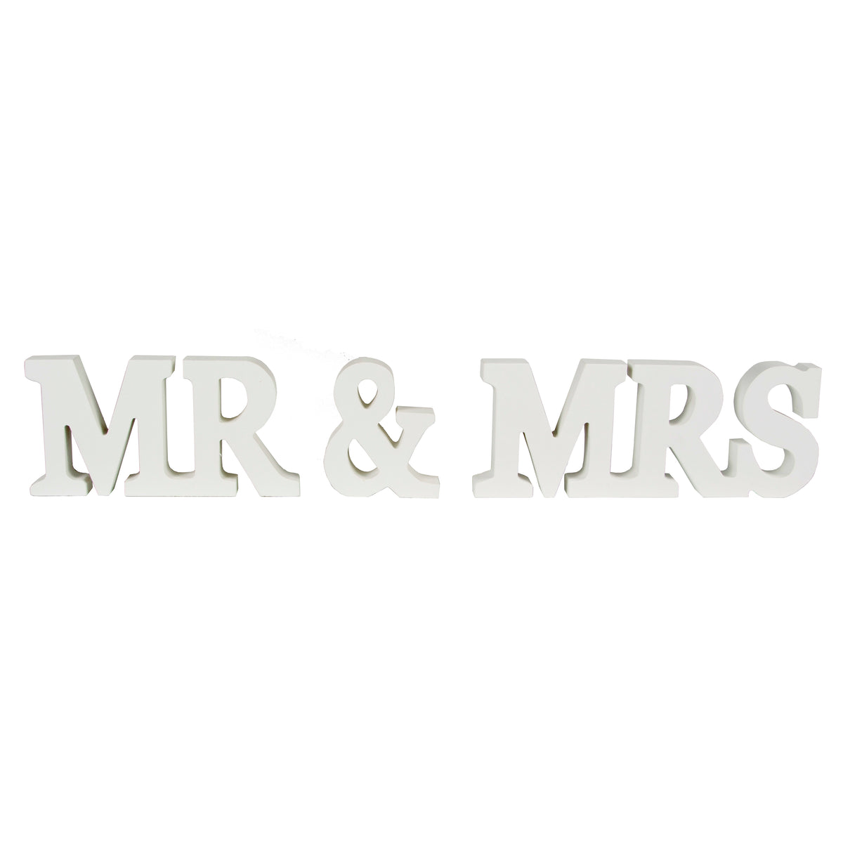 Mr &amp; Mrs / Mr Wooden Letters