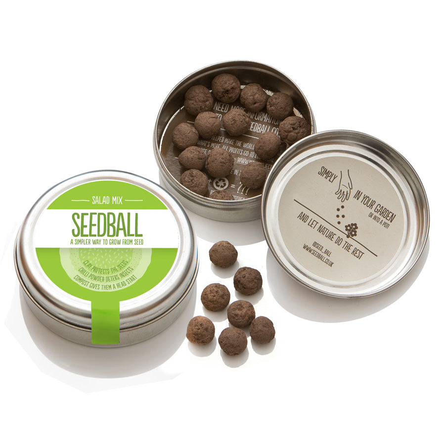 Seedball tin - Herb Mix