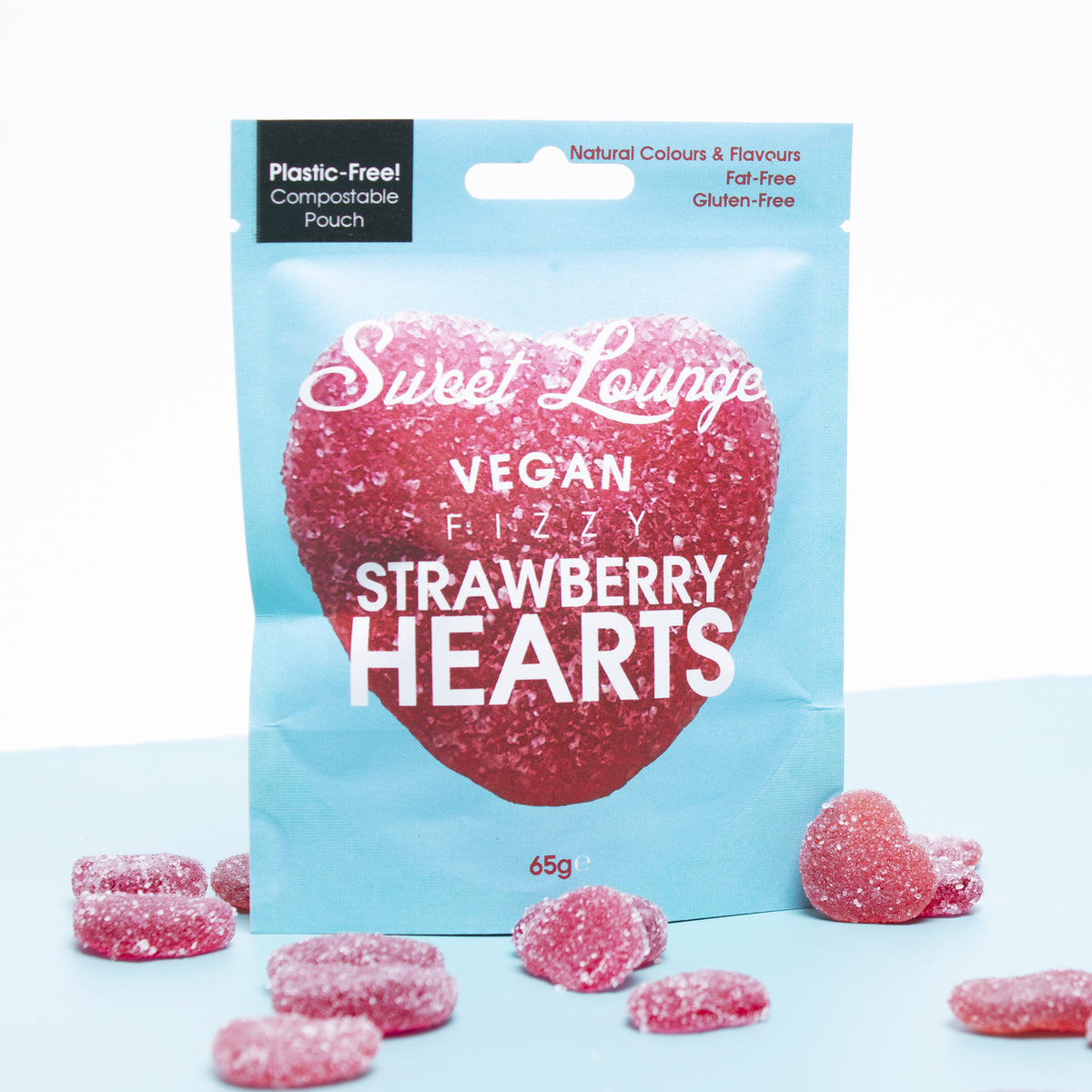 Strawberry Hearts - Vegan Sweets