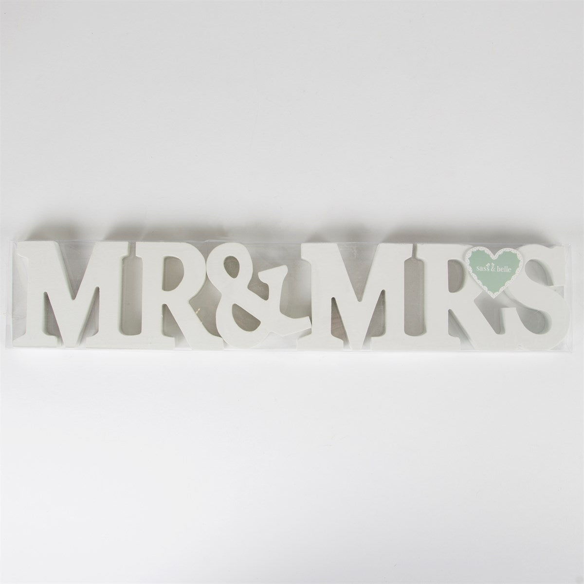 Mr &amp; Mrs / Mr Wooden Letters