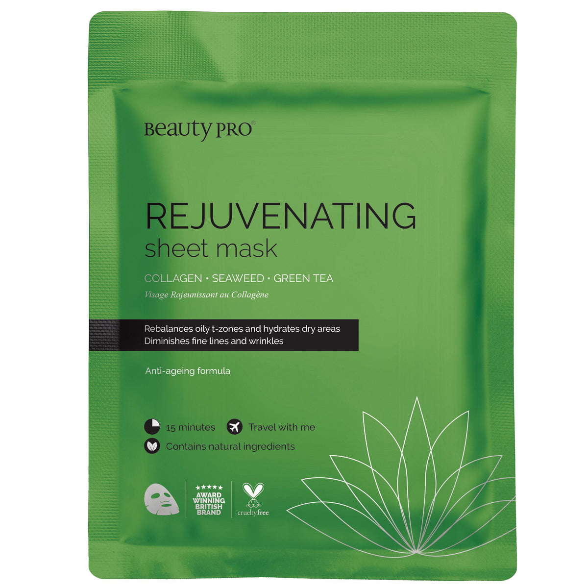 Rejuvenating Collagen Sheet Face Mask