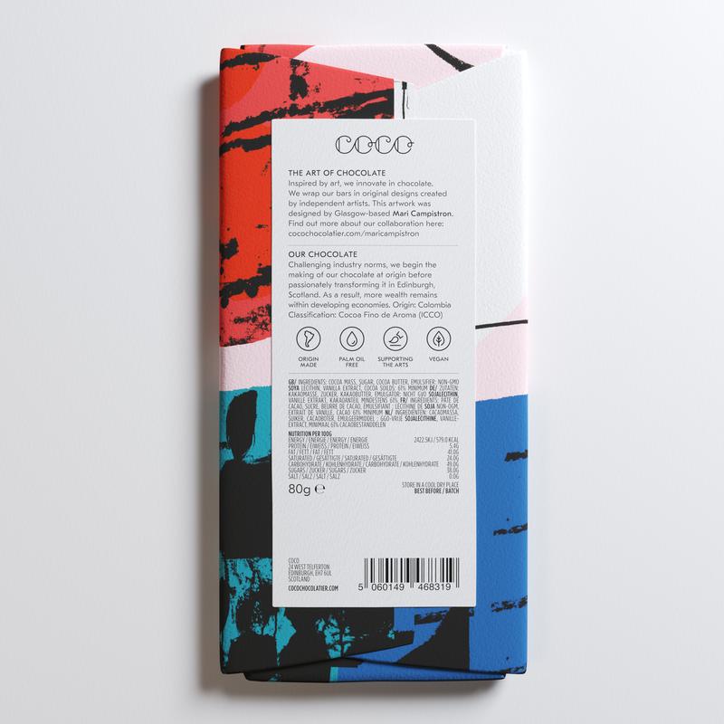Dark Isle of Sky Sea Salt Chocolate Bar