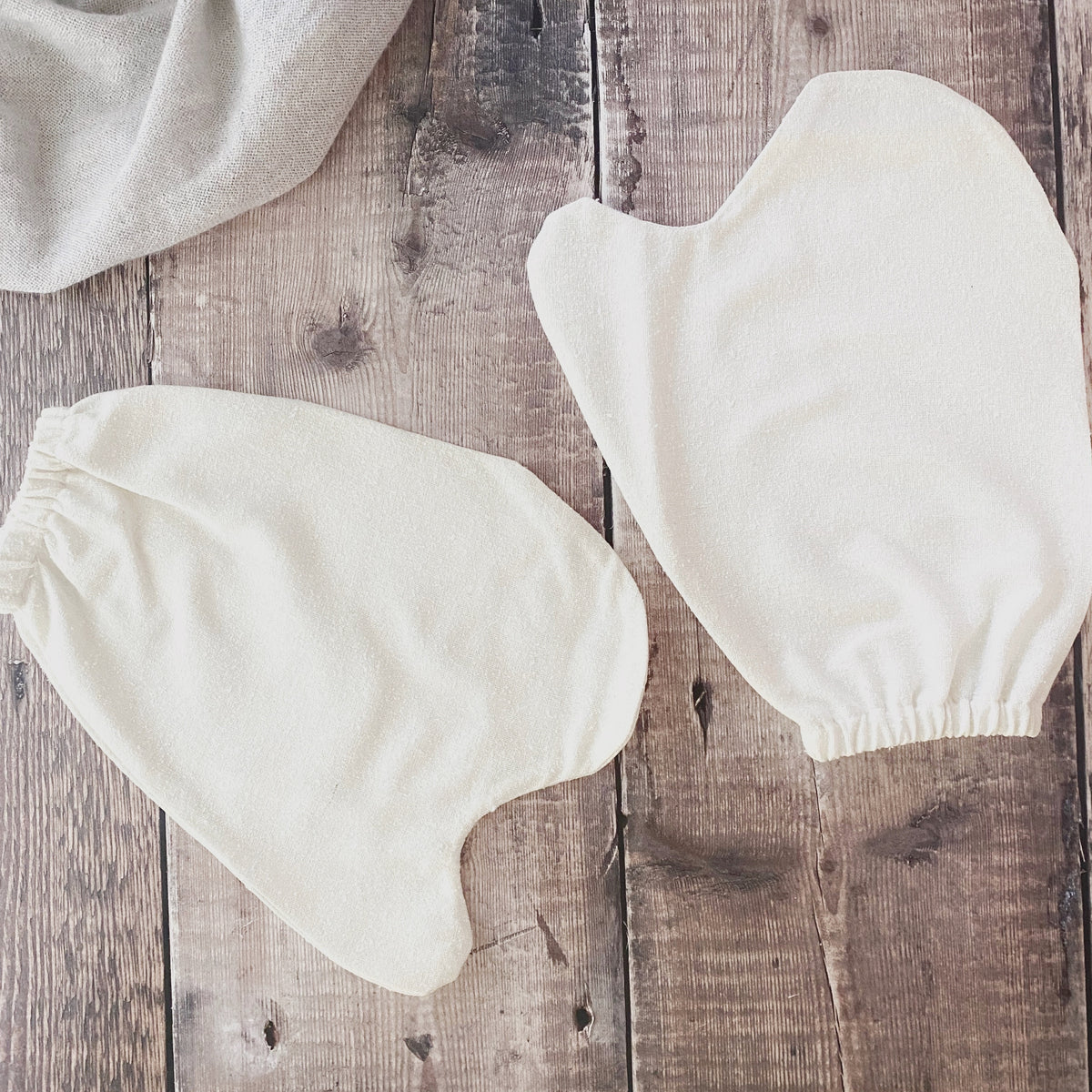 garshan silk massage gloves