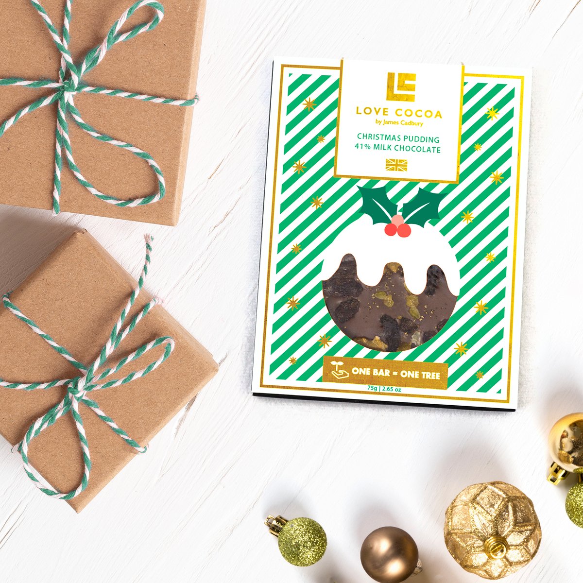 Xmas Pud Milk Chocolate