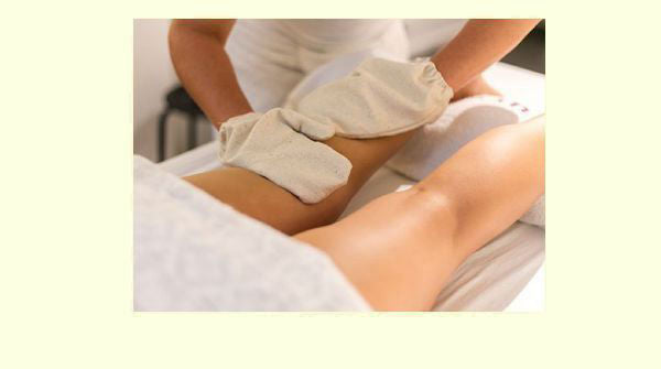 Raw Silk Massage Gloves