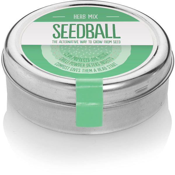 Seedball tin - Herb Mix